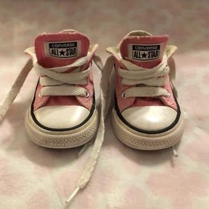 Pink toddler Converse